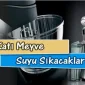 Katı Metve Suyu Sıkacakları